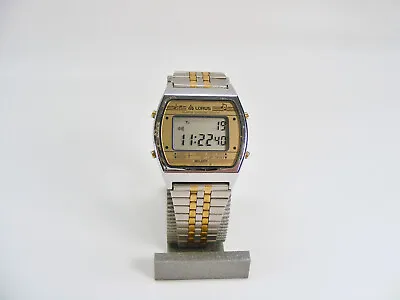 1980's LORUS  Melody Y778-5000 Alarm Chronograph Digital LCD  Watch Seiko Japan • $80