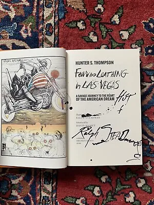 Fear And Loathing In Las Vegas - Ink Hand Signed By Ralph Steadman • £995