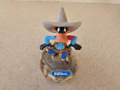 Ron Lee Collectable Onyx Art Daffy Duck Western 855/2750 • $89.95