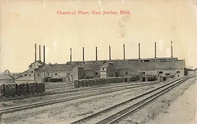 RR East Jordan Charlevoix MI C.1908 East Jordan & Southern Railroad & RESORT ERA • $12.99