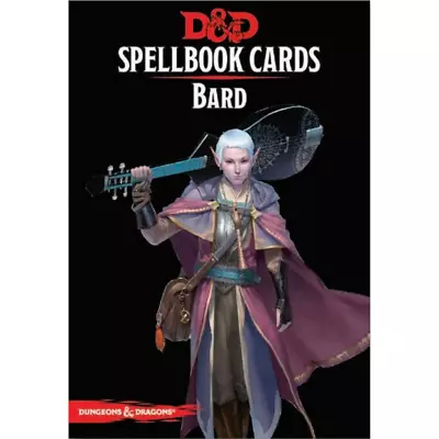$39.59 • Buy D&D Spellbook Cards Bard Deck (110 Cards) Revised 2017 Edition