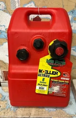 Moeller #620049LP Portable Fuel Tank 6 Gallon / 24.6 Liters. • $86.45