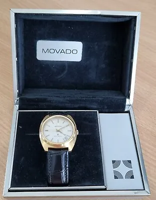 Vintage Zenith Movado 'Surf' Electronic Swiss 12 Jewel Tuning Fork Watch - Boxed • $388.18