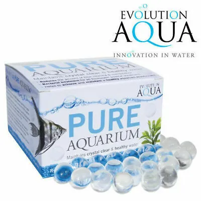 £9.95 • Buy Evolution Aqua PURE Aquarium 50 Balls Fish Tank Filter Quick Start Treatment