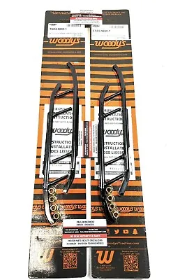 Woodys 6  Inside/4  Outside Pilot Skis Carbides Flat-Top Wear Bars 06-24 Ski-Doo • $169.99