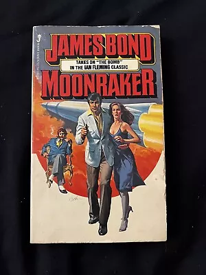 Moonraker Ian Fleming James Bond First Edition Jove Printing 1981 Paperback Rare • $44.99