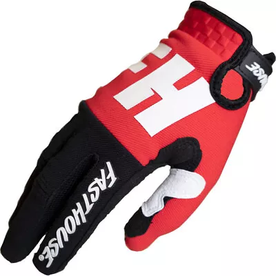 NEW Fasthouse Speed Style Remnant Red/Black Motocross Dirt Bike Gloves • $35