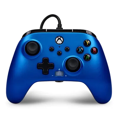 $43.95 • Buy PowerA Enhanced Wired Controller For Xbox Series X|S, Xbox One, PC (Sapphire Fad