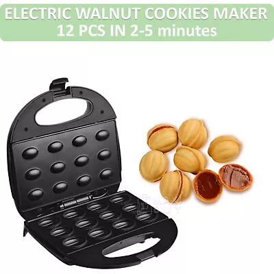 Walnut Cookie Maker Nut Cookies Mold Electric Oreshnica Oreshki Rotex US PLUG • $79