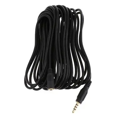 3.5MM Stereo AUX Audio Headphone Extension Cable Mini Jack Male To Female 6m • £6.70