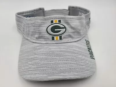 Green Bay Packers New Era Sun Golf Visor Adjustable Hat Cap Men Women NFL Gray • $15.99