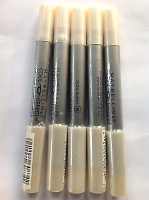 5 X Maybelline Cool Effect Eye Shadow/Liner  # 24 SNOW BUNNY  NEW . • $25.46