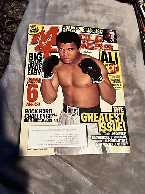 JUNE 2013 MUSCLE & FITNESS Body Building Magazine -  MUHAMMAD ALI • $12.99