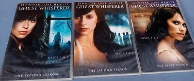 Ghost Whisper Jennifer Love Hewitt Dvd 1st Season Disc 5 6  2nd Season 1-4 Cases • $5