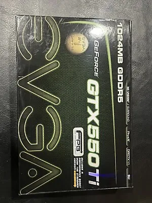 EVGA GTX 550 Ti 1GB GDDR5 Graphics Cards - Boxed • $20