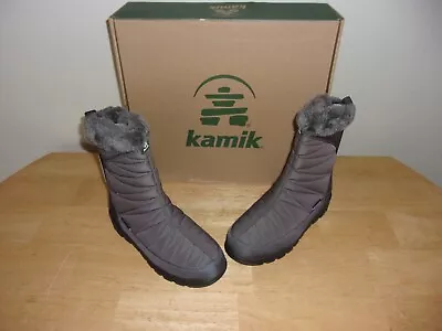 Kamik Women's  Hannah US 8 Winter Calf High Boots Charcoal • $49.99