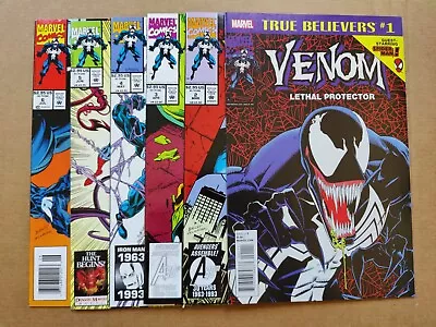 Venom Lethal Protector 1 (Reprint) VF+ 2 VF/NM 3 VF 4 FN 5 VF 6 FN 1993 1-6 • $59