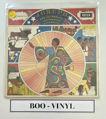 Joseph + The Amazing Technicolor Dreamcoat Decca LP 1969 SKL 4973 Stereo  Ex/Vg+ • £12.60