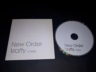 MEGA RARE PROMO New Order - Krafty Mixes CD Single • £12.22