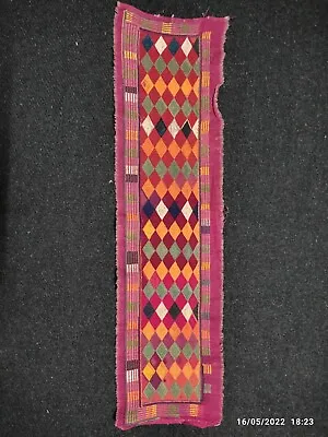 Indian Vintage Banjara Rabari Kutch Embroidery Ethnic Tribal Antique Boho Belt  • $109.25