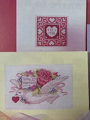 Be My Valentine! Victorian Style Valentine’s Day Cards Cross Stitch Design Chart • £1.49