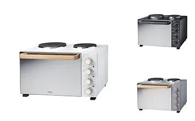 34L Mini Oven Grill Tabletop Counter Top Multi Fuction Cooker With Hobb 1500W • £159.99