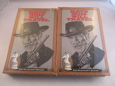Have Gun Will Travel: Collectors Edition 2 NEW Sealed VHS Tapes. 8 Episodes • $12.99