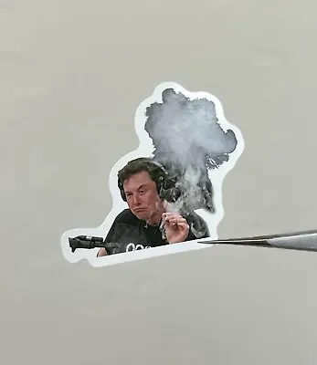 Elon Musk Meme Funny Vinyl Decal Sticker • $2