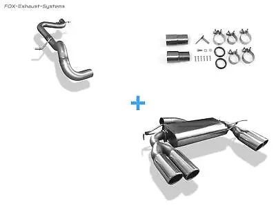 Duplex Racing System (With Replacement Pipe) VW Beetle Type 16 Per 2x80 Angled • $1278.78