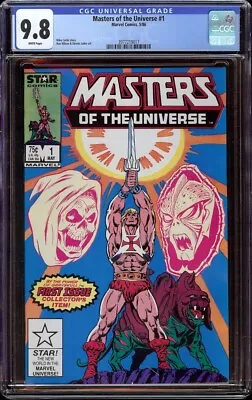 Masters Of The Universe # 1 CGC 9.6 White (Marvel 1986) 1st Issue Of Series • $295