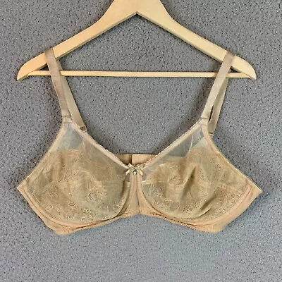 Wacoal Bra 40D Retro Chic 855186 Wireless Beige • $22.97