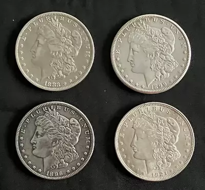 Lot Of 4 Morgan Silver Dollars (1896-P 1883-O 1899-O 1921-P) • $99