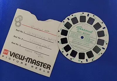 Rare Personal Reel Mount View-master Boston Massachusetts Historical Sites  • $26.99