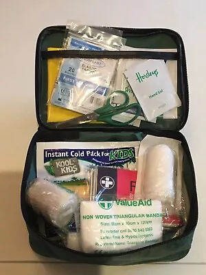 First Aid Kit 75 Piece Emergency Medical Kit Bag Travel HolidayWorkplaceCar • £6