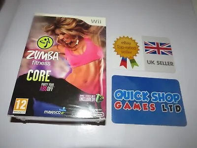 Zumba Core Dancing Fitness Party With Belt - Nintendo WII - NEW & SEALED  • £29.99