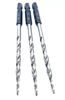 FTG USA Replacement Tapered Countersink Drill Bit Set 3 Pc  Assorted Styles  • $15.35