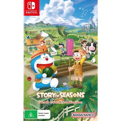 $49 • Buy Doraemon Story Of Seasons: Friends Of The Great Kingdom - Nintendo Switch - BRAN