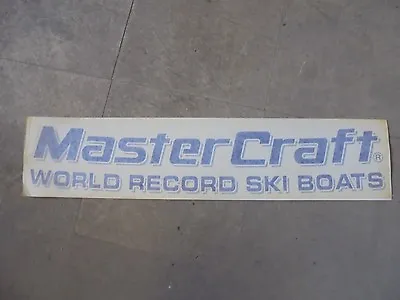 $12.99 • Buy Mastercraft Boat Decal Vinyl Sticker Purple  27  X 6 