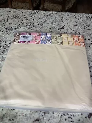 MISSONI Home Sateen LEA JESSICA QUEEN Sheet Set Embroidered Logo.Brand New! • $225