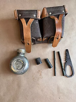 Original Mosin Nagant Ammo Pouch W/ Cleaning Kit & Oiler • $25