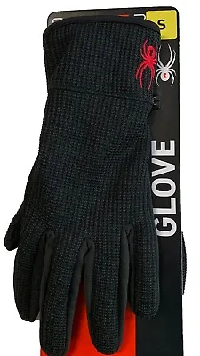 Spyder Men's Core Conduct Glove Material For Touchscreen Black • $19.99