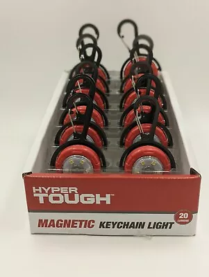 20-Lumen MAGNETIC KEYCHAIN LIGHT SuperBright Strobe Light 360 Swivel • $9.99