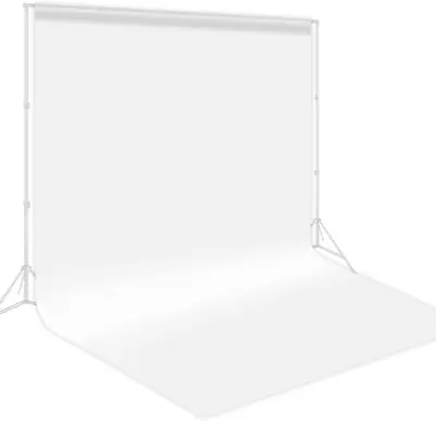 White Screen Backdrop 10X20Ft 3Mx6M White Backdrop Background For Photography  • $52.99