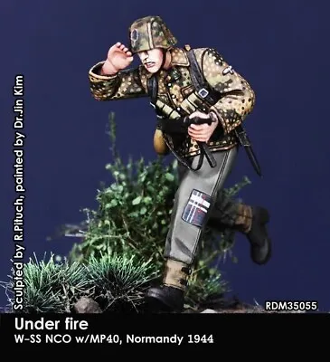 Rado Miniatures Rdm35055 Wwii Under Fire W-ss Nco W/mp40 Normandy 1944 • $24.50