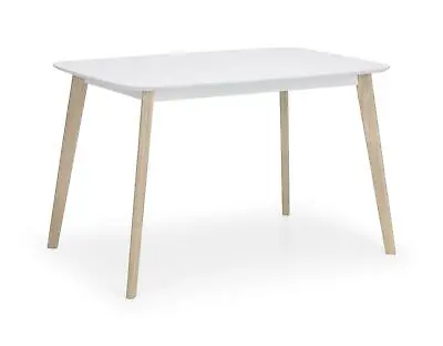 Casa Rectangular Dining Table Kitchen Dining Room Home Furniture White/limed Oak • £157.99