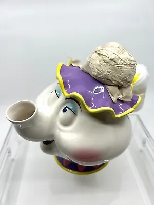 Disney Schmid Beauty And The Beast Mrs. Potts Ceramic Teapot Music Box • $75