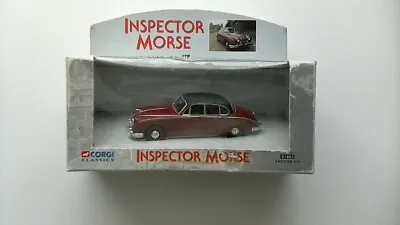 Corgi Diecast Scale 1/43 01803 Inspector Morse Maroon Black Roof Jaguar.2.4 • £21.95