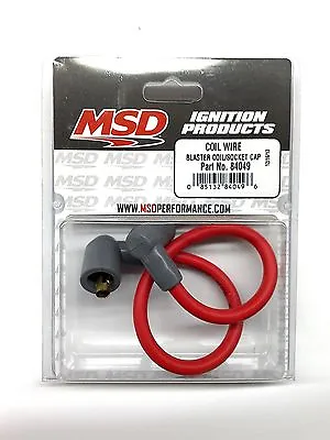MSD 84049 Blaster Ignition Coil Wire-Socket Style-8.5mm 90° Boots-Red • $29.50
