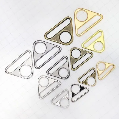 Triangle Buckle Solid Cast Large D Ring Snap Hook AdjustersCHOOSE SIZECOLOR  • $45.99