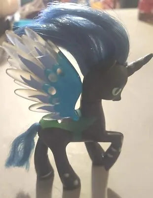 My Little Pony G4 Brushable Queen Chrysalis 2011 Unicorn Pegasus Black Blue Rare • $34.99